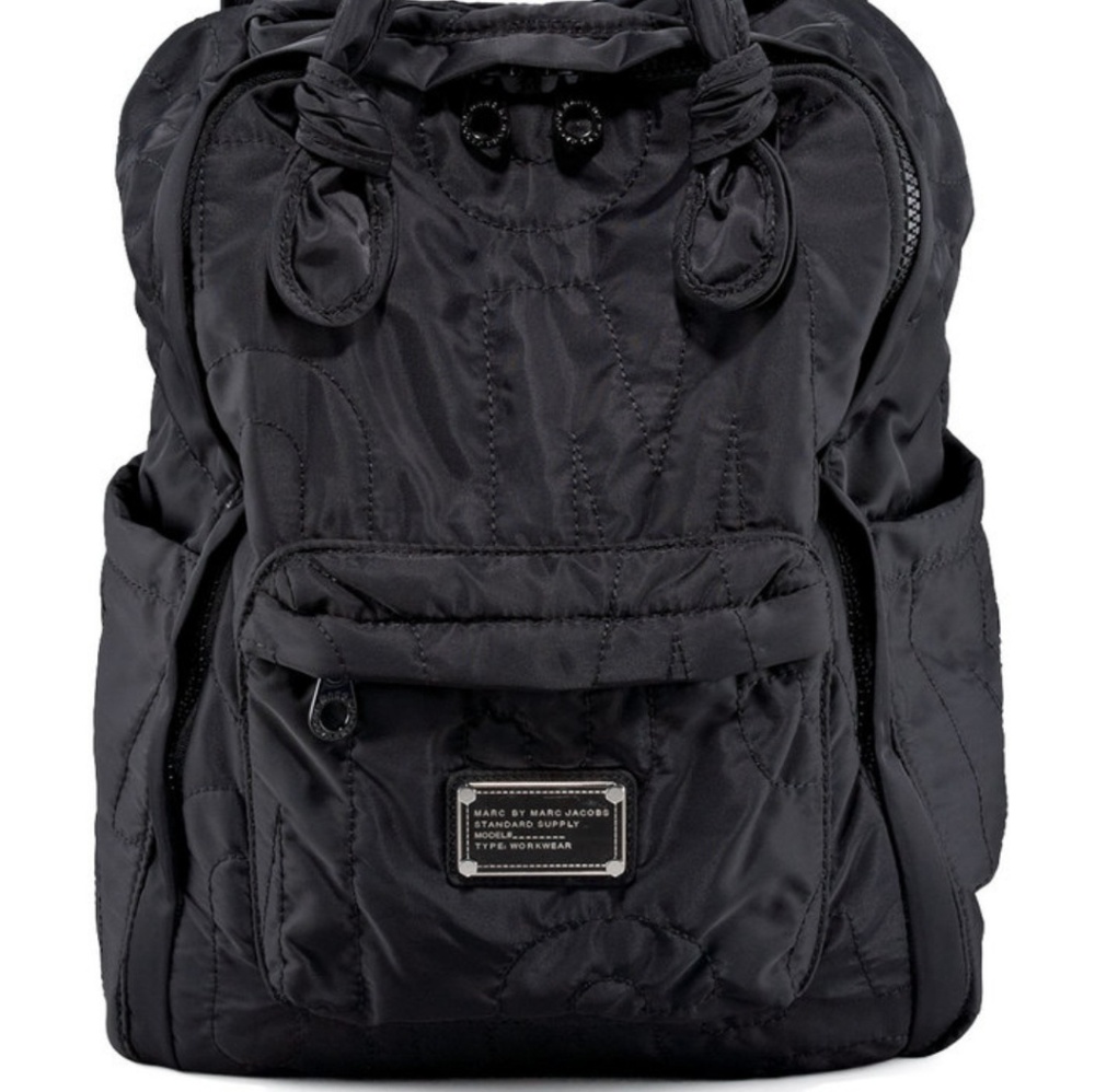 Marc Jacobs quilted nylon backpack